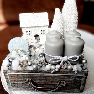 Házikós adventi box - Meska.hu