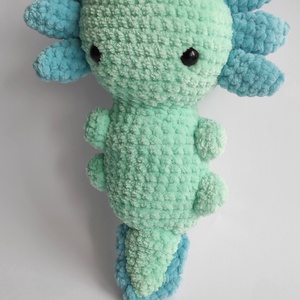 Axolotl víziszörnyecske, Játék & Sport, Plüssállat & Játékfigura, Más figura, Horgolás, MESKA