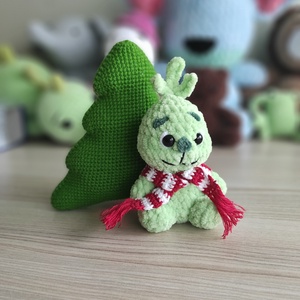 Grinch - játék & sport - plüssállat & játékfigura - más figura - Meska.hu