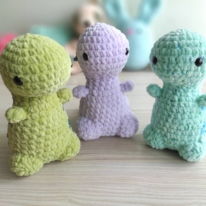 Dínó #1 / Cuki Baby T-Rex - játék & sport - plüssállat & játékfigura - más figura - Meska.hu