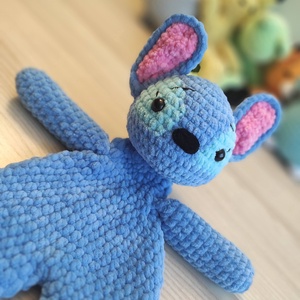 Szundipajti / Nyunyóka #3 - Stitch, Játék & Sport, Plüssállat & Játékfigura, Plüss mesefigurák, Horgolás, MESKA