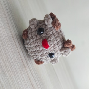 Mini rénszarvas - játék & sport - plüssállat & játékfigura - plüss mesefigurák - Meska.hu