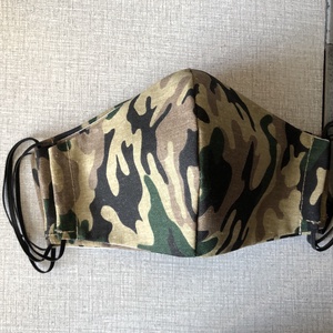 Szájmaszk drapp-khaki-fekete  terepmintás kamaszoknak - gyerek - gyerek - Meska.hu