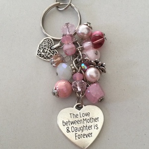 Anya-lánya kulcstartó,táskadísz - táska & tok - kulcstartó & táskadísz - táskadísz - Meska.hu