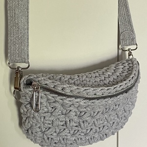 Horgolt crossbody övtáska - táska & tok - övtáska - Meska.hu