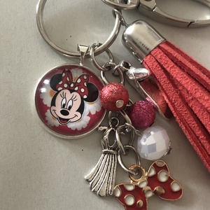  Minnie  kulcstartó,táskadísz , Táska & Tok, Kulcstartó & Táskadísz, Kulcstartó, Ékszerkészítés, MESKA
