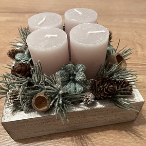 Adventi asztaldísz - karácsony - adventi díszek - adventi asztaldísz - Meska.hu