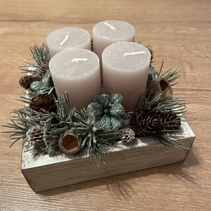 Adventi asztaldísz - Meska.hu