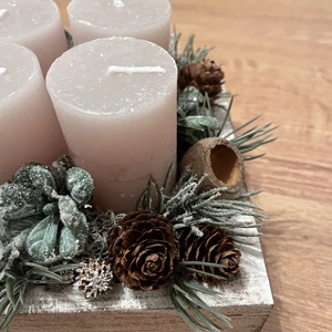 Adventi asztaldísz - karácsony - adventi díszek - adventi asztaldísz - Meska.hu