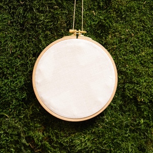 Lenszövet törtfehér színben - 25 cm x 25 cm - kellékek & szerszámok - méteráru - vászon - Meska.hu