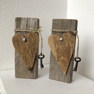 Szíves dekoráció - otthon & életmód - dekoráció - asztal és polc dekoráció - asztaldísz - Meska.hu