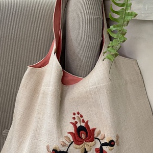 Matyó mintás válltáska - táska & tok - kézitáska & válltáska - kézitáska - Meska.hu