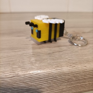 Minecraft bee - táska & tok - kulcstartó & táskadísz - táskadísz - Meska.hu