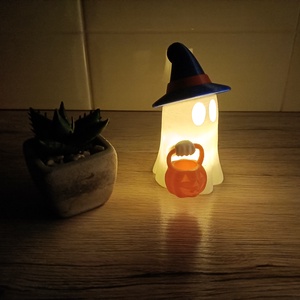 Halloween szellem lámpás, Otthon & Életmód, Dekoráció, Halloween, Halloweeni lámpás, Mindenmás, MESKA
