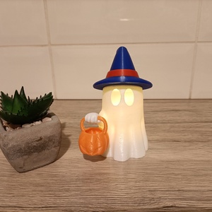Halloween szellem lámpás - otthon & életmód - dekoráció - halloween - halloweeni lámpás - Meska.hu