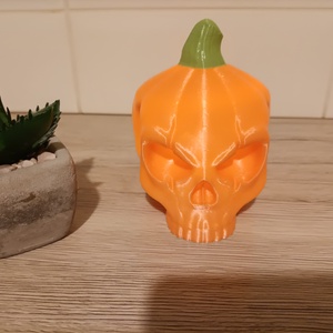 Koponya Tök lámpás - Meska.hu