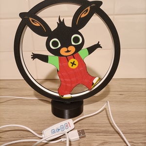 Bing nyuszi asztali lámpa - otthon & életmód - lámpa - hangulatlámpa - Meska.hu