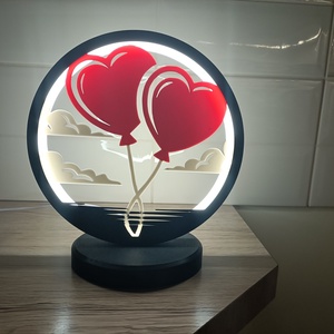Valentin napi hangulatlámpa - otthon & életmód - lámpa - hangulatlámpa - Meska.hu