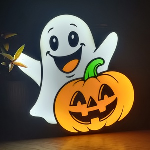 Halloween hangulat lámpa - Meska.hu