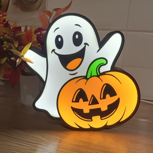 Halloween hangulat lámpa - otthon & életmód - lámpa - hangulatlámpa - Meska.hu