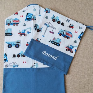 ,,ZOLICA Ovis szett 2 részes - Kék dózer - játék & sport - ovis felszerelés - ovis szett - Meska.hu