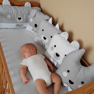 ,,ZOLICA Rácsvédő ÁLLATOS - Ezüst álomvilág, Otthon & Életmód, Babaszoba, gyerekszoba, Rácsvédő & Baldachin, Varrás, MESKA