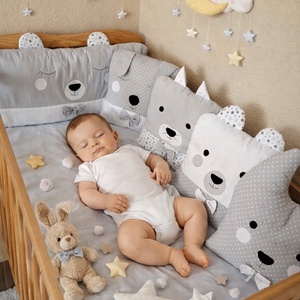 ,,ZOLICA Rácsvédő ÁLLATOS - Ezüst álomvilág, Baba - mama, Rácsvédő & Baldachin, Baba ágynemű, Varrás, MESKA