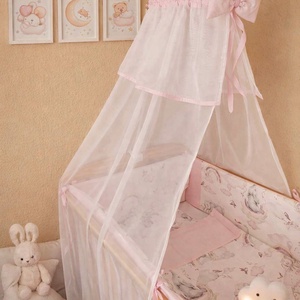 ,,ZOLICA Baldachin rózsaszín díszítéssel - Meska.hu