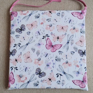 ,,ZOLICA Iskolai székpárna - Pillangók tánca - otthon & életmód - lakástextil - székpárna, huzat - Meska.hu