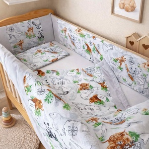 ,,ZOLICA Babaágynemű szett 3 részes - kontinensek meséi, Baba - mama, Baba ágynemű, Varrás, MESKA