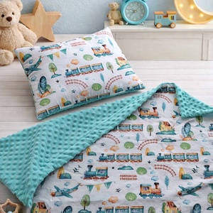 ,,ZOLICA Gyermekágynemű szett 2 részes - Mozdony mese, Játék & Sport, Ovis felszerelés, Ovis ágynemű, Varrás, MESKA