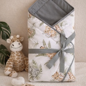 ,,ZOLICA Pólya 3 in 1 : vadállat kölykök, Baba - mama, Baba ágynemű, Pólya, Varrás, MESKA