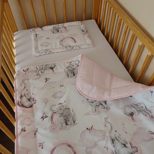 ,,ZOLICA Pólya 3 in 1 - elefántok - baba - mama - baba ágynemű - pólya - Meska.hu