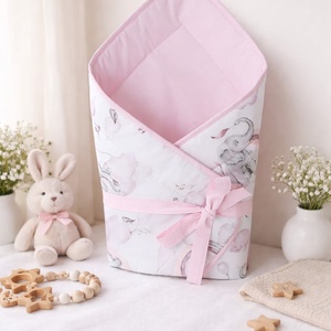 ,,ZOLICA Pólya 3 in 1 - elefántok, Baba - mama, Baba ágynemű, Pólya, Varrás, MESKA