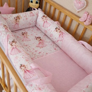 ,,ZOLICA Babafészek téglalap alakú - Tündérkert, Baba - mama, Baba ágynemű, Babafészek, Varrás, MESKA