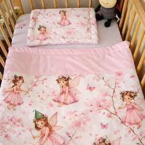 Babaágynemű szett 2 részes - Tündérkert - baba - mama - baba ágynemű - szett kiságyba - Meska.hu