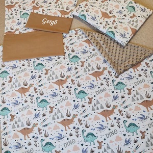 ,,ZOLICA Ovis szett 4 részes - Dínómese - játék & sport - ovis felszerelés - ovis szett - Meska.hu