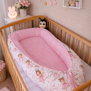 ,,ZOLICA Csepp alakú babafészek - Tündérkert, Baba - mama, Baba ágynemű, Babafészek, Varrás, MESKA