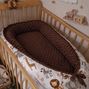 ,,ZOLICA Csepp alakú babafészek - Mini safari, Baba - mama, Baba ágynemű, Babafészek, Varrás, MESKA