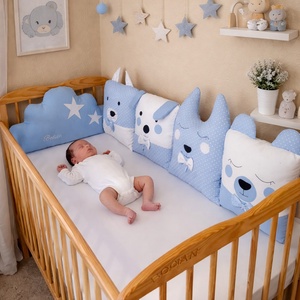 Rácsvédő ÁLLATOS - Kék varázslat - baba - mama - baba ágynemű - rácsvédő & baldachin - Meska.hu