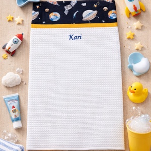 Ovis kéztörlő PRÉMIUM - Csillagközi kaland, Játék & Sport, Ovis felszerelés, Egyéb ovis kiegészítő, Varrás, MESKA