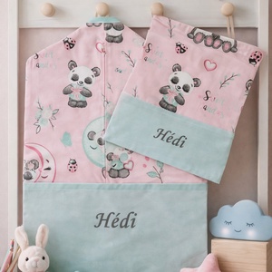 ,,ZOLICA Ovis szett 2 részes - Cuki pandák, Játék & Sport, Ovis felszerelés, Ovis szett, Varrás, MESKA