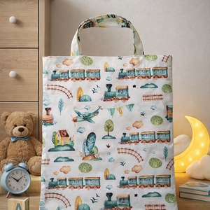 Ovis ágyneműtartó táska - Mozdony mese, Játék & Sport, Ovis felszerelés, Egyéb ovis kiegészítő, Varrás, MESKA