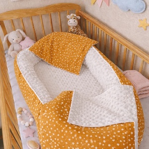 ,,ZOLICA Babafészek szett PRÉMIUM - Mézédes álom, Baba - mama, Baba ágynemű, Babafészek, Varrás, MESKA