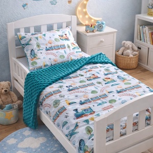 ,,ZOLICA Gyermekágynemű szett 2 részes - Mozdony mese, Játék & Sport, Ovis felszerelés, Ovis ágynemű, Varrás, MESKA