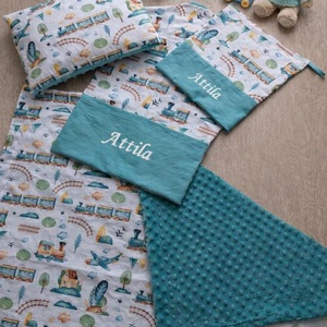 ,,ZOLICA Ovis szett 4 részes - Mozdony mese - Meska.hu