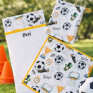 Iskolai tisztasági csomag - Focimánia, Játék & Sport, Ovis felszerelés, Tisztasági csomag, Varrás, MESKA