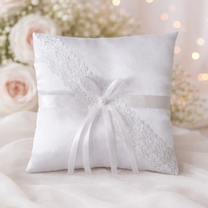 ,,ZOLICA Gyűrűpárna -paszomány díszítéssel, Esküvő, Kiegészítők, Gyűrűtartó & Gyűrűpárna, Varrás, MESKA