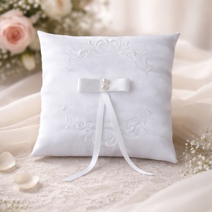 ,,ZOLICA Gyűrűpárna -hímzett mintával, Esküvő, Kiegészítők, Gyűrűtartó & Gyűrűpárna, Varrás, MESKA