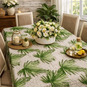 Asztalterítő - pálmalevelek, Esküvő, Dekoráció, Asztaldísz, Varrás, MESKA